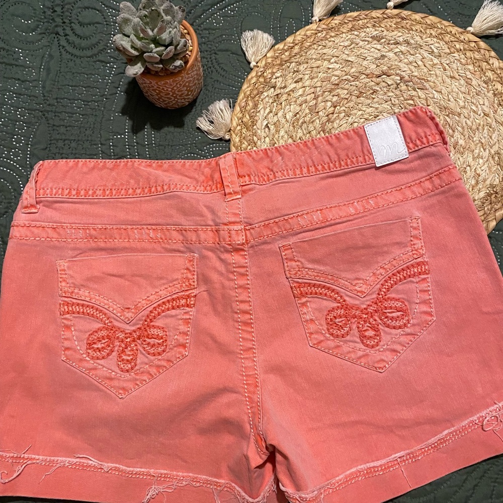 Maurices Pink Jean Shorts